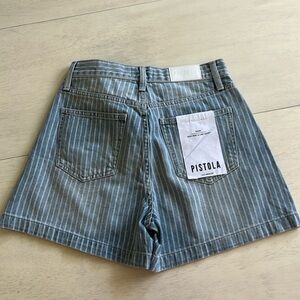 NWT Pistola “Saige” high rise A-Line short size 25